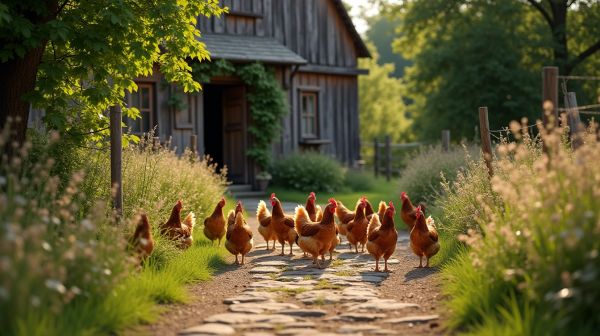 Élevage de volailles à Villiers-le-Morhier : découvrez les produits locaux bio